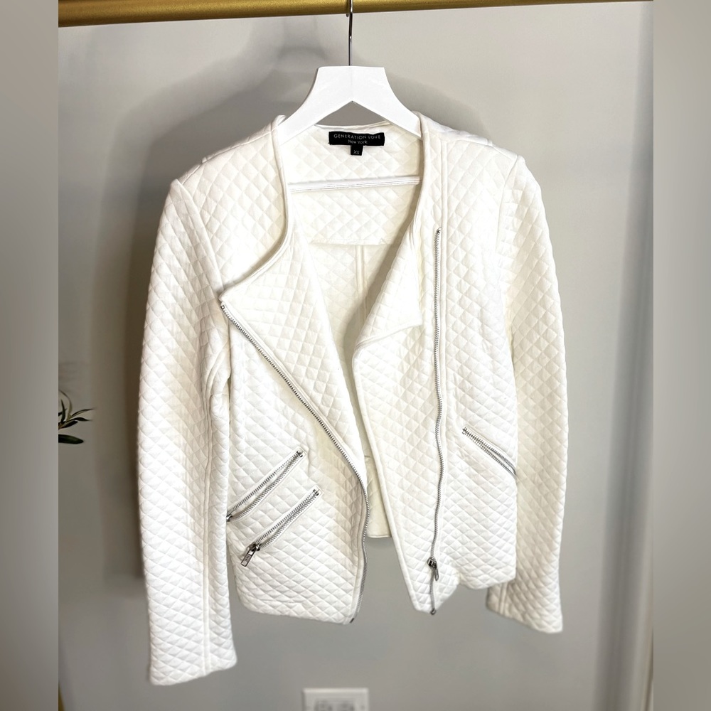 Generation Love Quilted Moto Jacket | Size XS